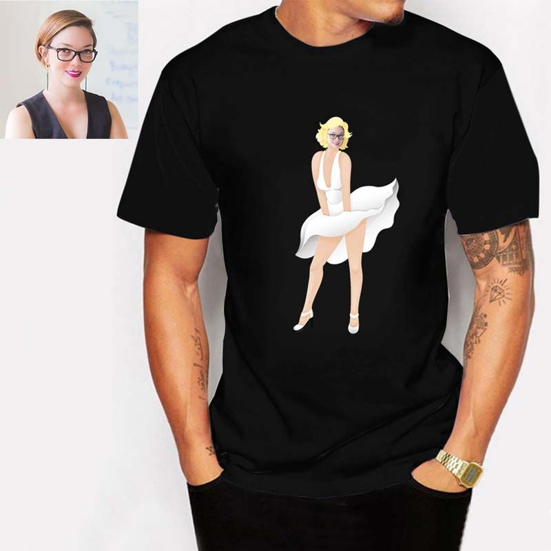 T-Shirt Personnalisé Marilyn Monroe Photo
