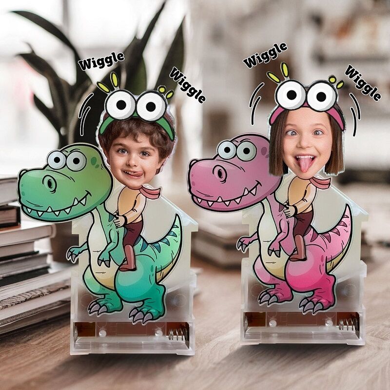 Personalized Bobblehead Acrylic Stand Custom Photo Cartoon Design Adorable Gift for Kids