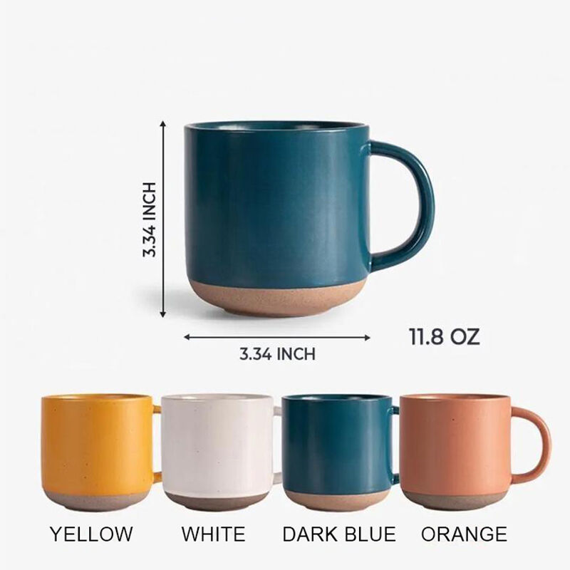 Personalisierte Keramiktasse Custom Line Drawing Warmes Weihnachtsgeschenk für Papa