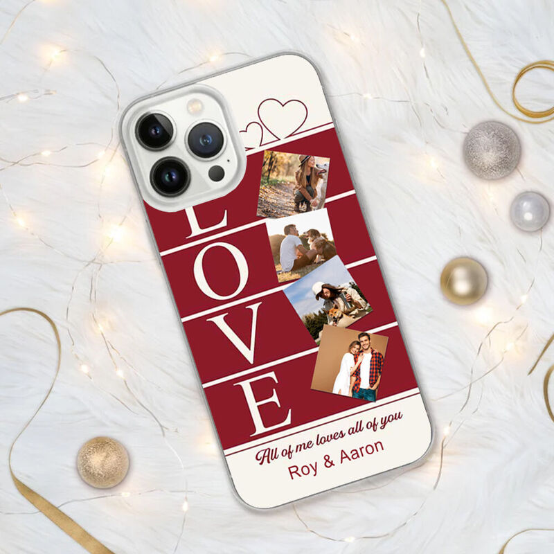 Personalized Phone Case With Photo Sweet Gift For Couples