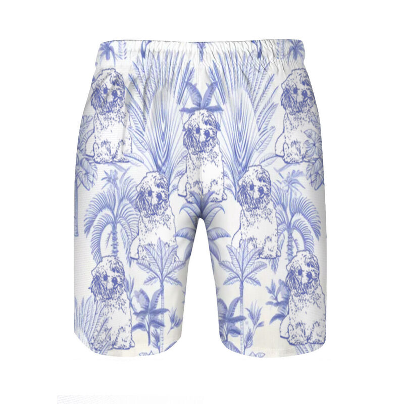 Pantaloncini da spiaggia da uomo personalizzati con foto Regalo unico per il fratello