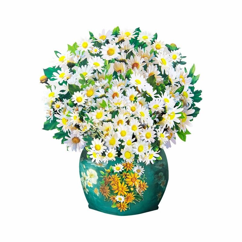 3D Pop Up Card Flourish Blooming Bouquet Art Design Perfect Gift for Mother's Day