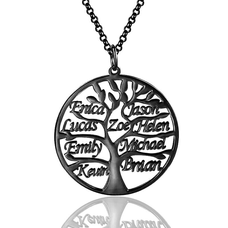 "Family Tree" Personalized Family Tree Necklace
