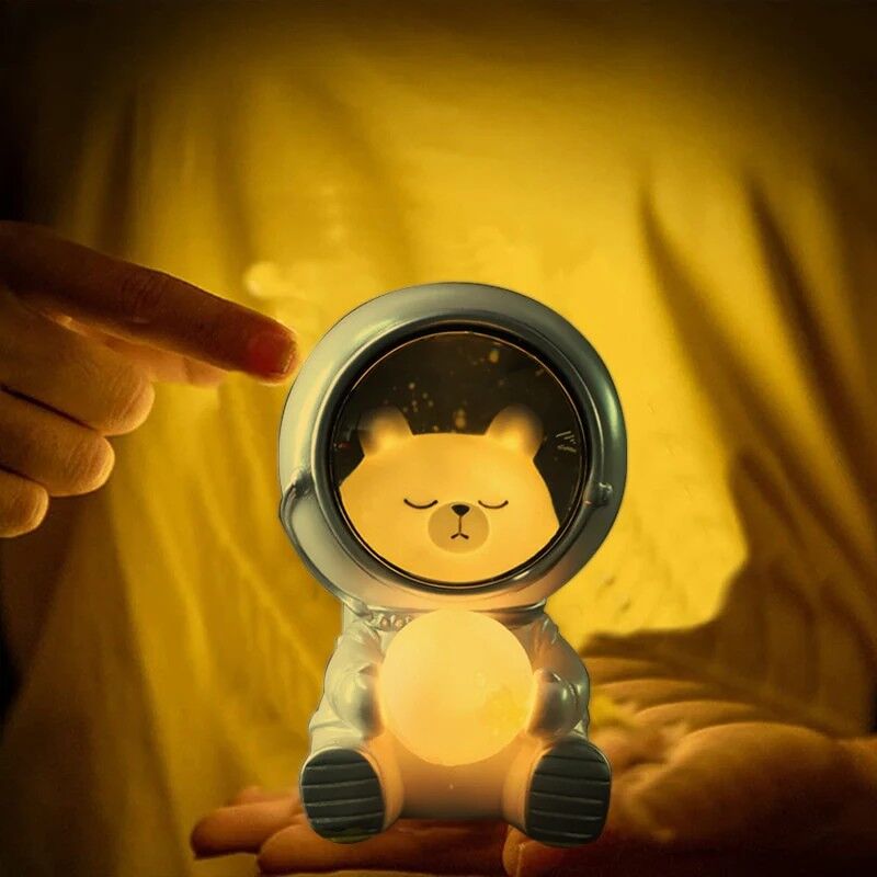 Cute Pet Astronaut LED Lamp Best Gift for Family