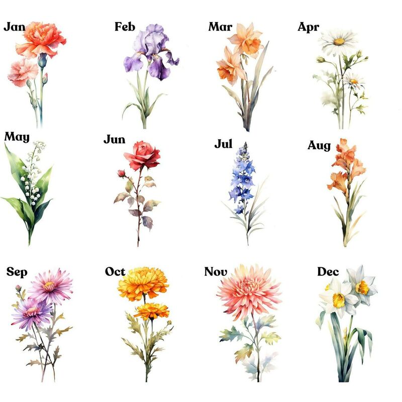 Pot de fleurs personnalisé avec motif floral personnalisé Cadeau spécial pour maman