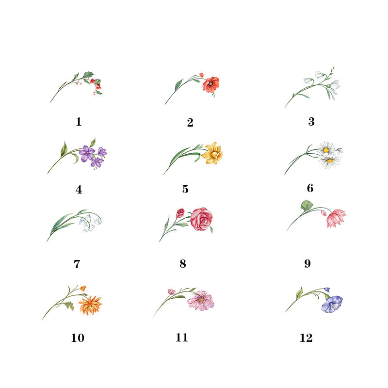 Spersonalizowana lampka nocna Birthflower z niestandardowym zdjęciem Piękny prezent dla mamy