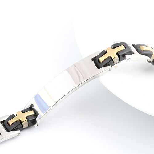 "Handsome Man" Personalized Bracelet For Men Stainless Steel