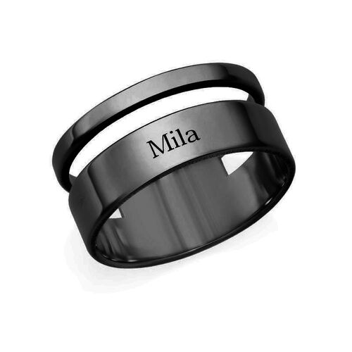 "Passionate Love" Personalized Engraving Ring