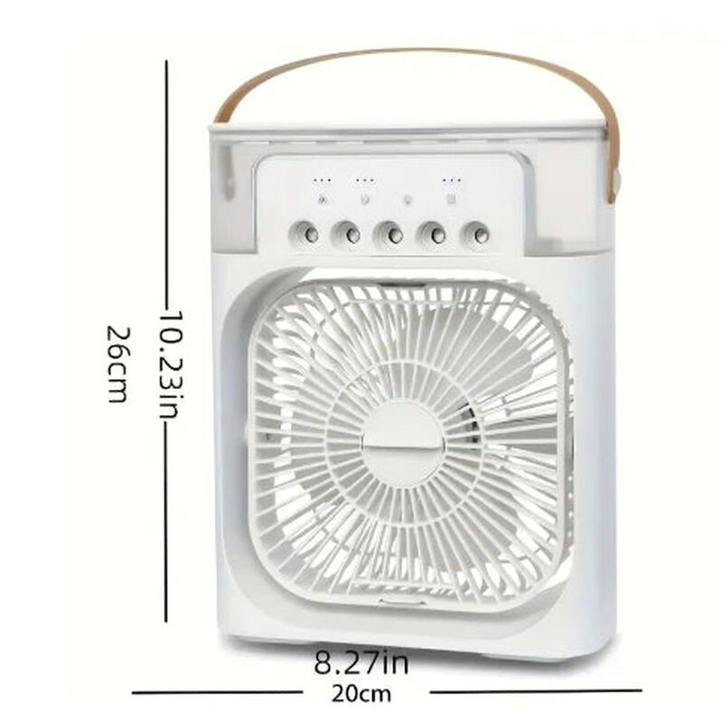 ミスト 扇風機 冷風機 加湿器 USB 静音 3段階風量調節 タイマー機能