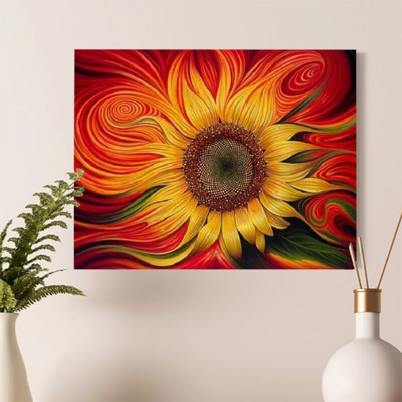 Sunflower Diamond Painting Best Gift for Family