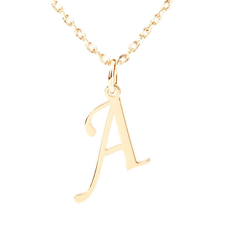 Initial Necklace with Your Choice of Letter