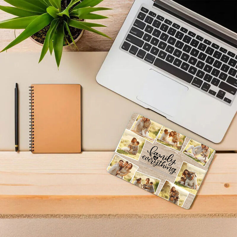 Personalisiertes Bild Mauspad Bestes Geschenk für die Familie