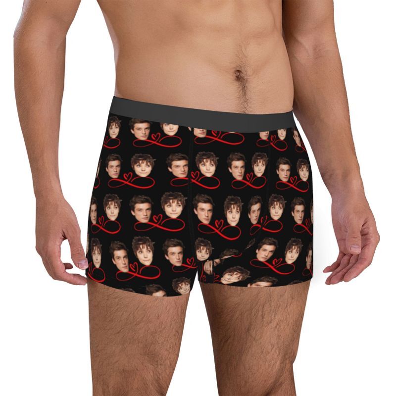 Personalisierte Foto-Männer-Unterwäsche Boxer Shorts Romantisches Valentinstag-Geschenk