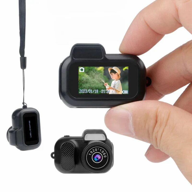 Mini kamera nyckelknippa Lustig gåva för fotografiälskare