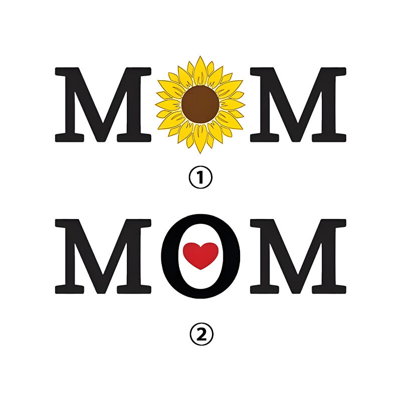 Personalized Frame Best Mom Ever Design Your Own Hands Down Design Perfect Mother's Day Gift for Dear Mama