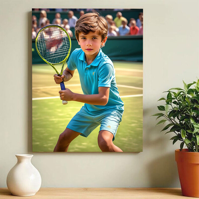 Personalized Player Portraits with Custom Face Swap Delicate Present for Children