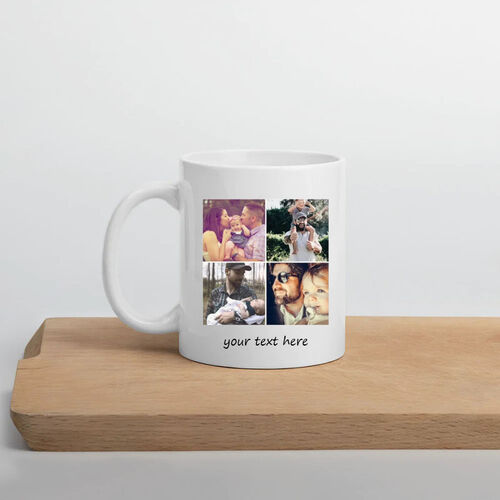 Personalisierte Tasse mit individuellem Foto Gutes Leben