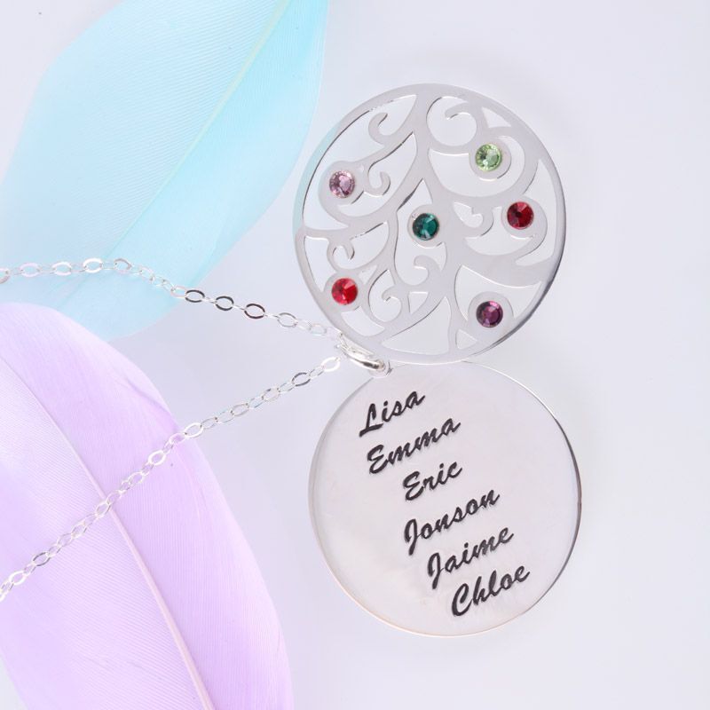 "The Best Memories" Personalized Family Necklace