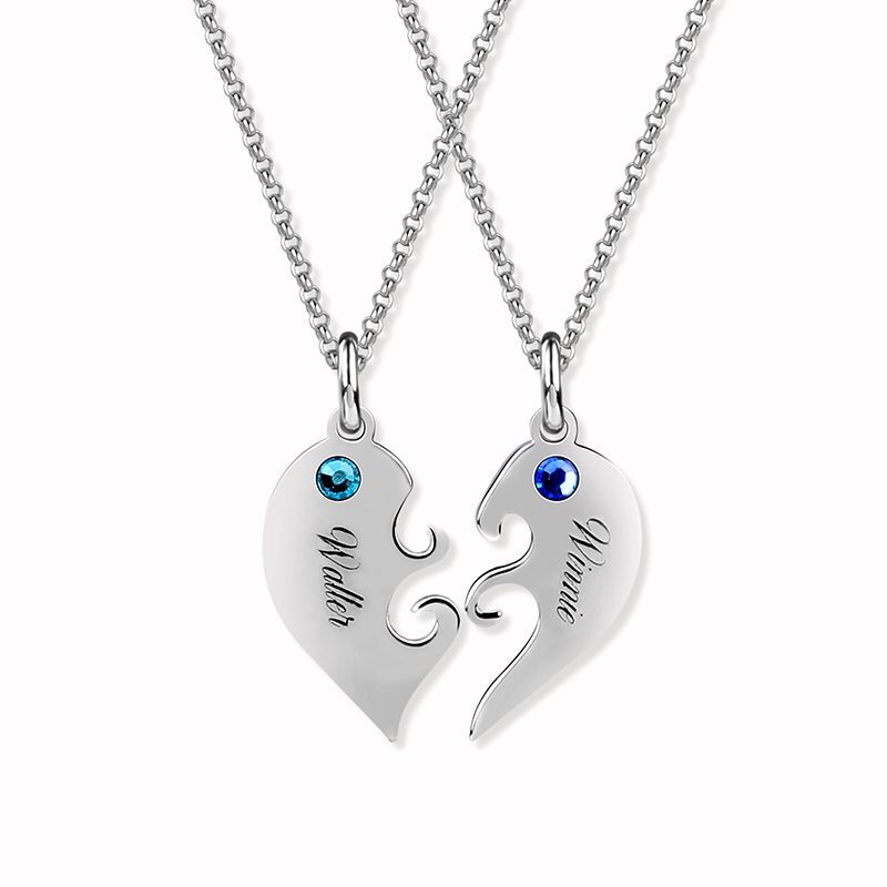 "You are My Forever" Heart Shape Necklace for Couples