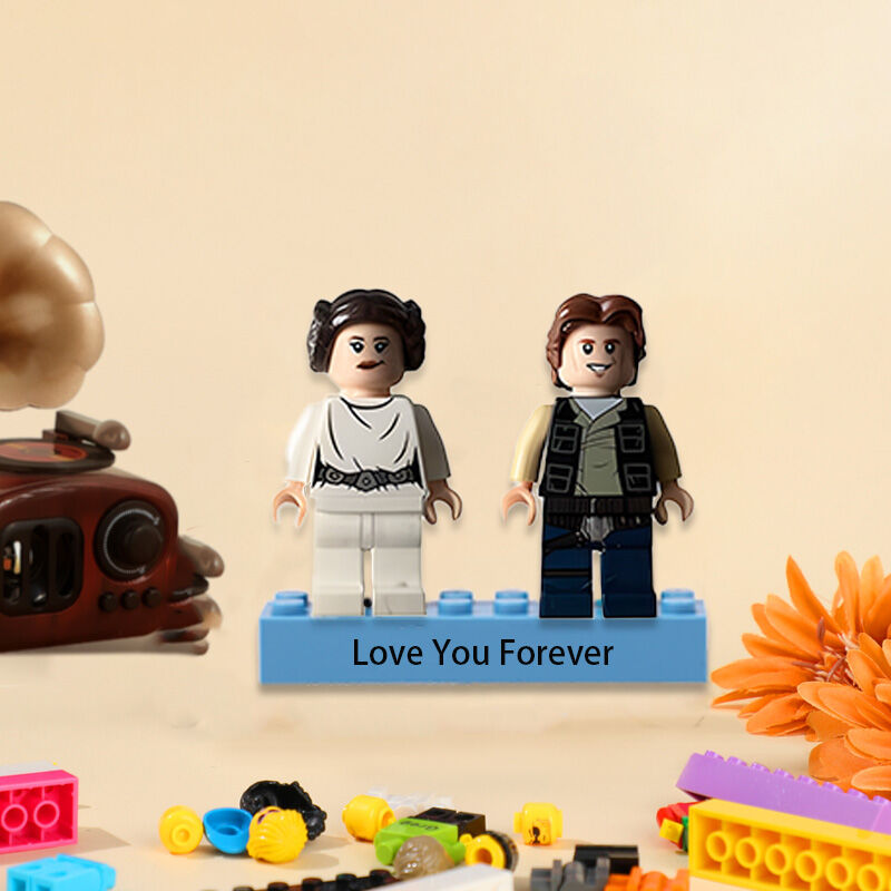 Personalized Superhero Minifigures Cute Gifts For Couples