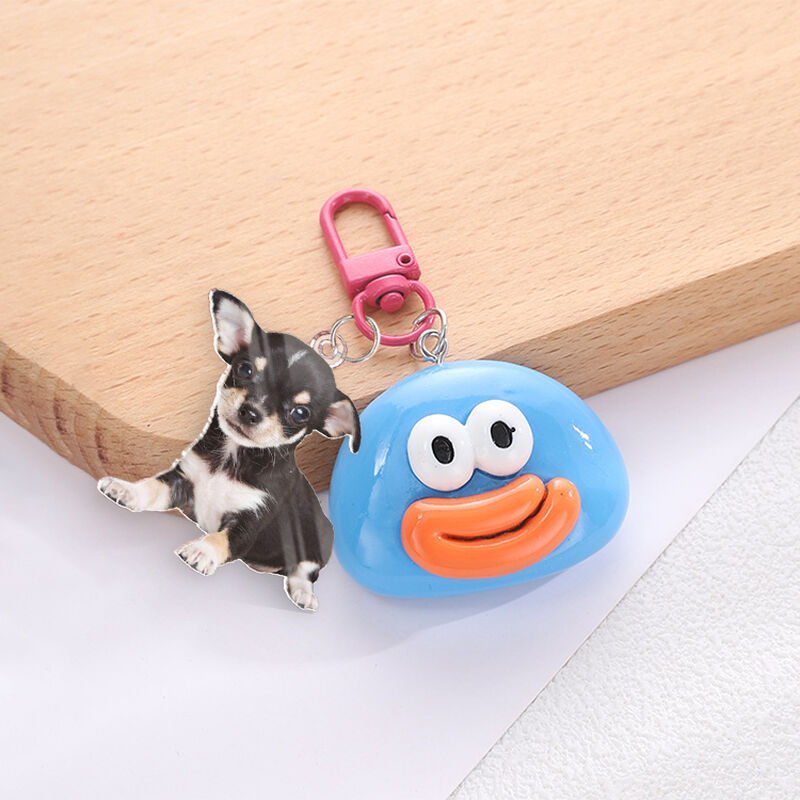 Personalized Acrylic Photo Keychain With Cute Decoration Gift For Girls