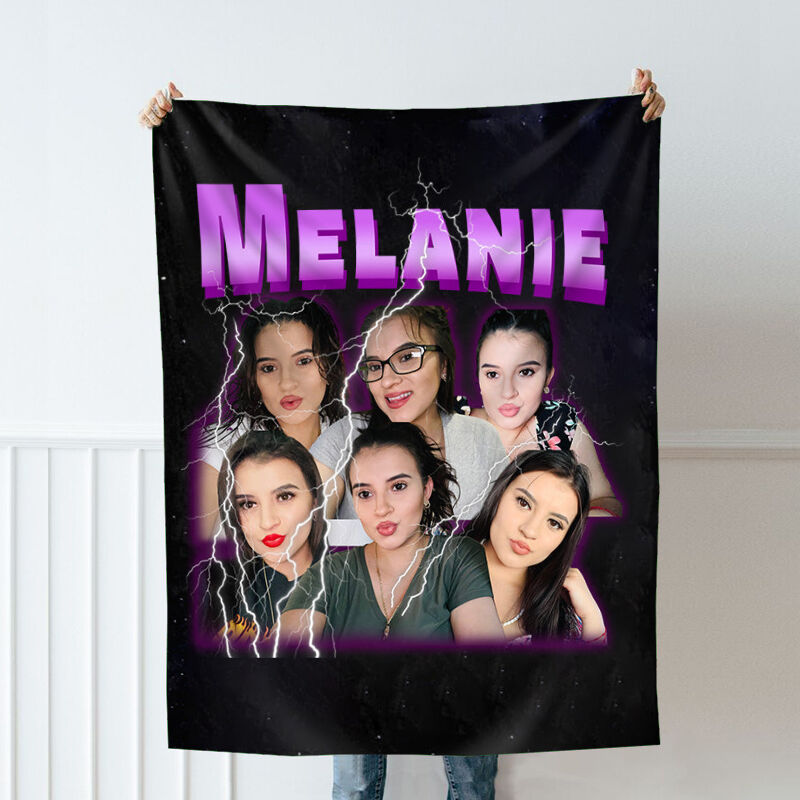 Personalized Picture Blanket Exquisite Present for Bestie