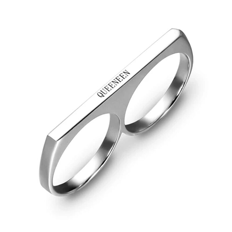 "loves Is Always Young" Personalized Engraving Ring
