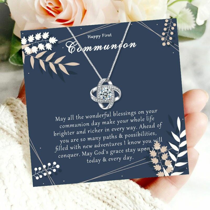 Gift for Daughter "May God's Grace Stay Upon You Today & Every Day" Necklace