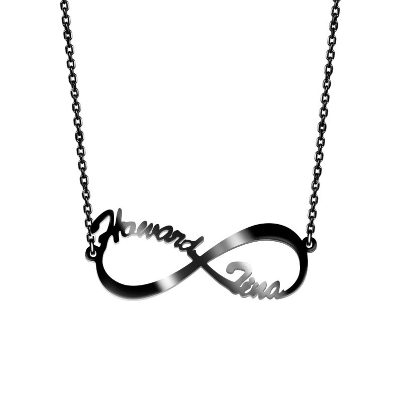 "Infinity Love" Name Necklace For Her