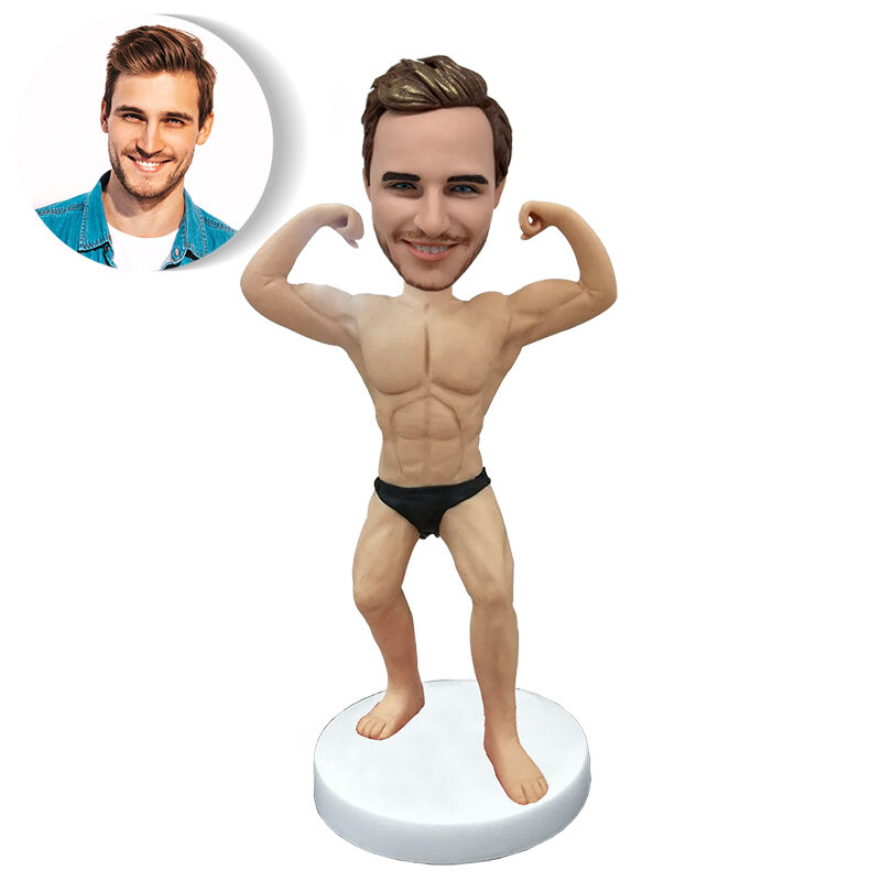 Custom Bobblehead Bodybuilding Gift For Him