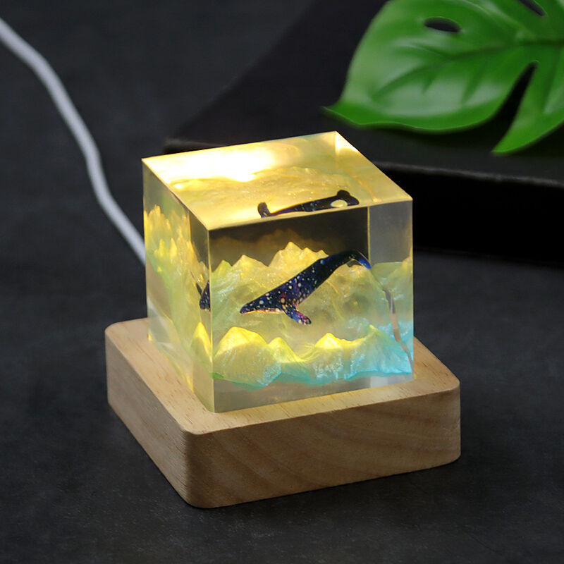 Whale Resin Night Light Funny Gift for Friends