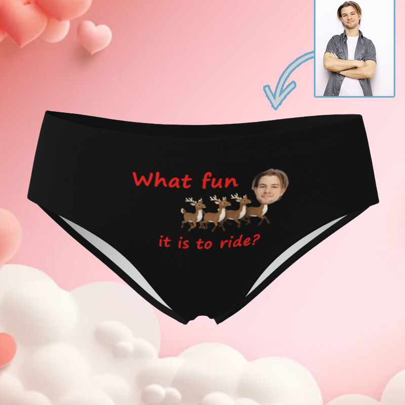 Ropa interior de mujer con imagen personalizada y estampado de ciervos, bonito regalo para una amiga