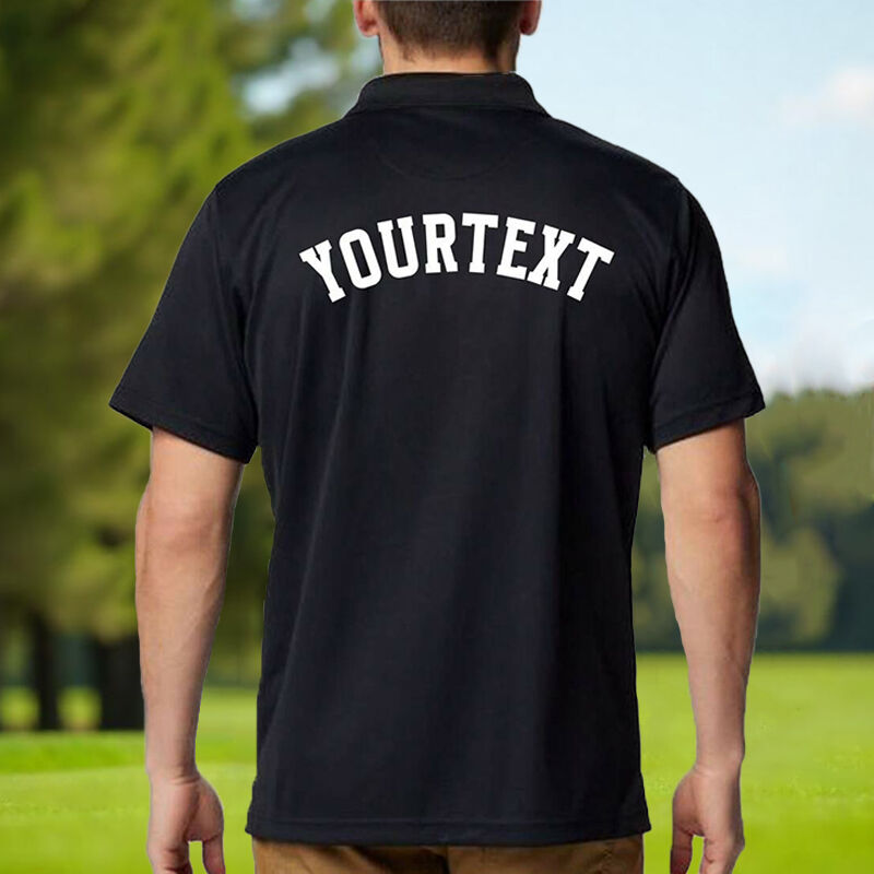Personalized Engraving Polo Shirt Stylish Gift for Brother