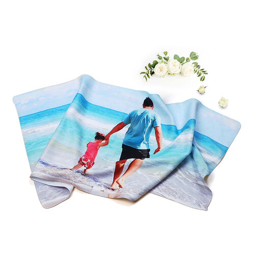 Asciugamano fotografico personalizzato semplice