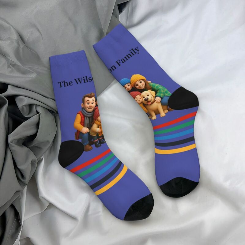 Personalized Photo Socks Family Photo Parent-Child Outfit Christmas Gift for Family