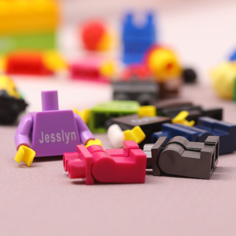 Personalized Building Block Minifigure with Box Nickname for the Best Father