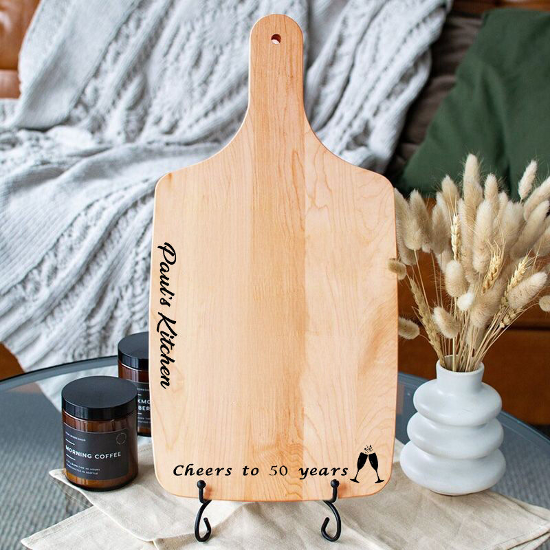 Personalized Name Charcuterie Board with Funny Present for Family