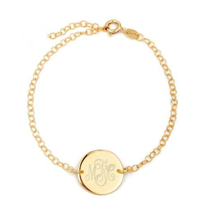 "Be Happy" Personalized Bracelet