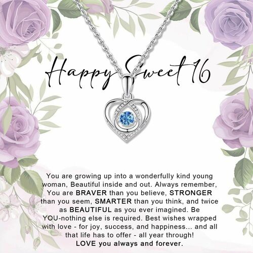 Gift for Daughter "Be You-Nothing Else Is Required Best Wishes Wrapped With Love" Necklace