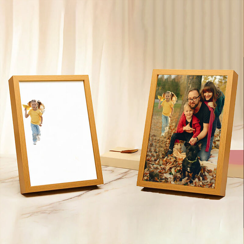 Personalized Picture Frame Lamp Perfect Gift for Family