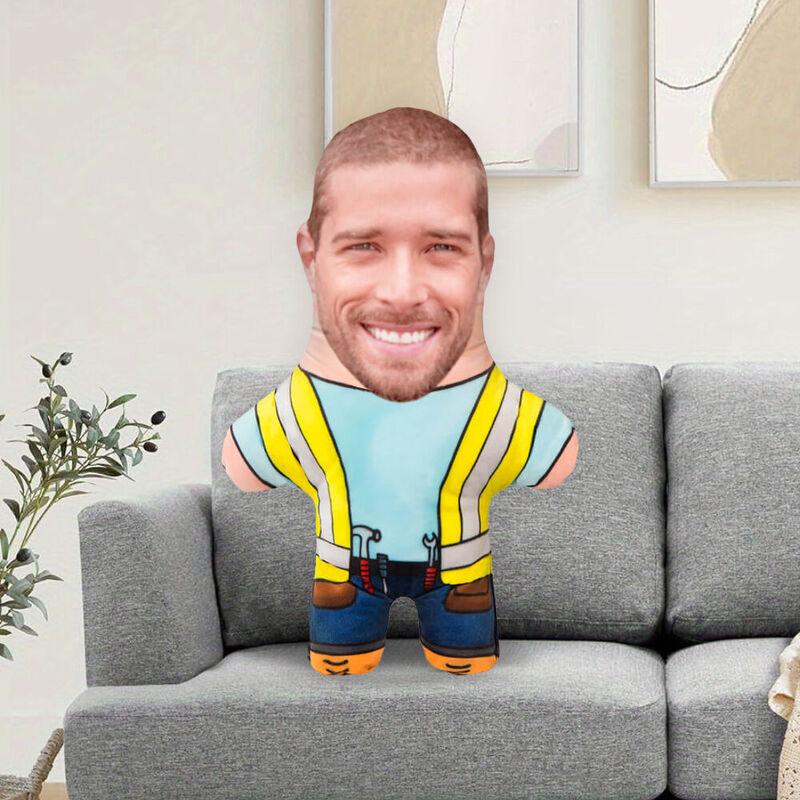Coussin Oreiller personnalisé Coussin Oreiller Builder Cadeau pour papa