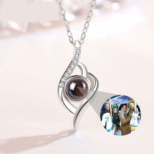 Personalized Photo Projection Necklace To Family-Evil Eye
