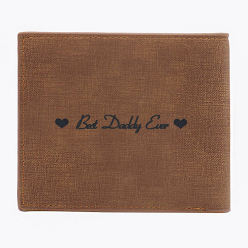 Sports Wallet For Men Dad and Name Christmas Gift for Father