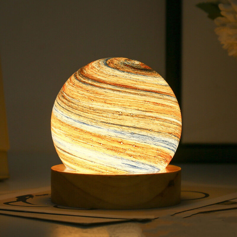 3D Carved Ball Night Light Mystery Gift for Friend