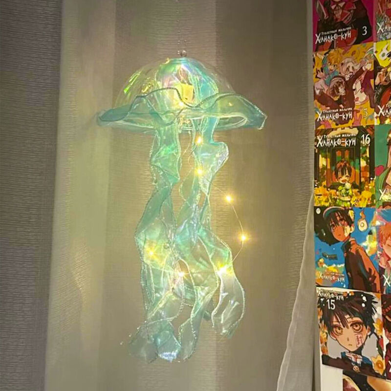 Lanterne LED Jelly Fish Party Jellyfish Night Light Photo Props Festival Decoration Light for Kids