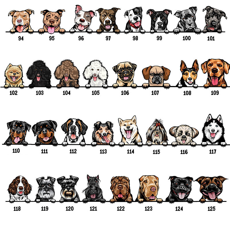 Personalisierte Schlüsselhalter Optional Pet Portrait Design Perfektes Geschenk für Tierliebhaber
