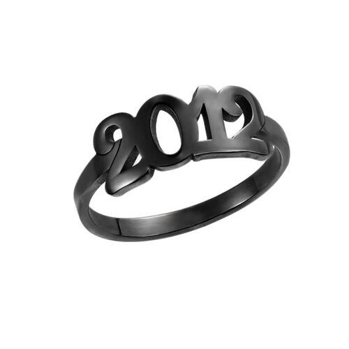 "Liebe ist Wille" Personalisierter Nummer Ring Geburtsjahr Ring
