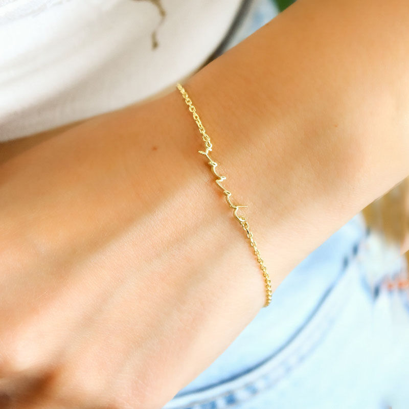 Personalisiertes Namensarmband Dainty Style Custom Name Geschenk für Sie