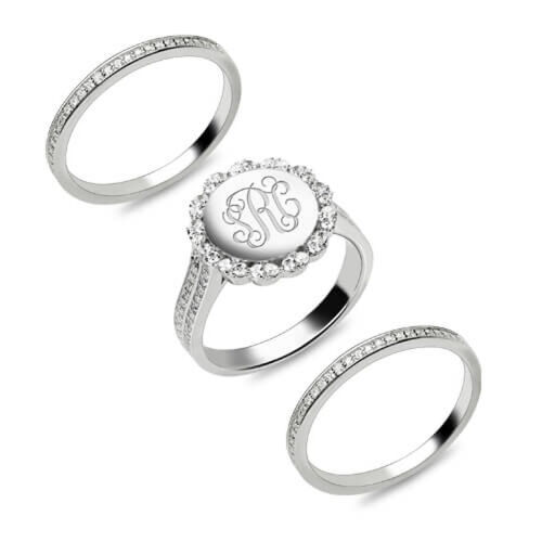 "Love Demands" Personalized Engraving Ring