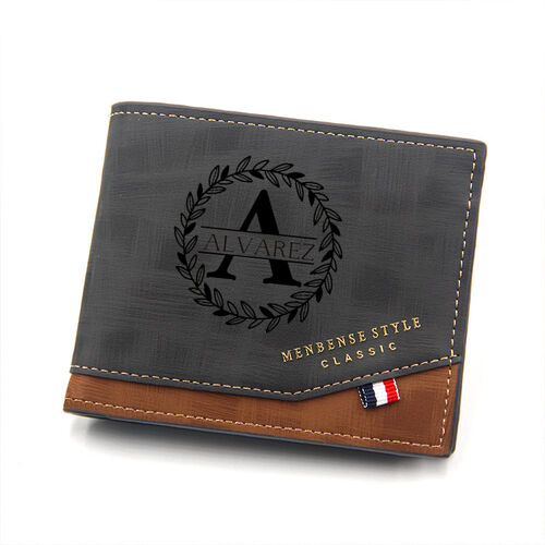 Personalized Men's Wallet Custom Name Father's Day Gift